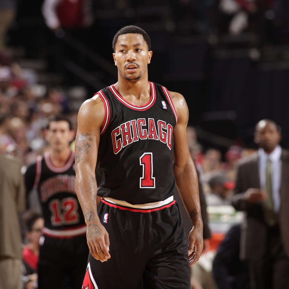 Derrick Rose - Chicago Bulls - Game-Worn Regular Season Jersey - 2014-15  Season