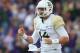 FORT WORTH, TX - NOVEMBER 30: Bryce Petty #14 of the Baylor Bears celebrates a touchdown against the TCU Horned Frogs at Amon G. Carter Stadium on November 30, 2013 in Fort Worth, Texas. (Photo by Ronald Martinez/Getty Images)