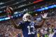 INDIANAPOLIS, IN - OCTOBER 06: T.Y. Hilton #13 of the Indianapolis Colts celebrates after scoring a touchdown during a game against the Seattle Seahawks at Lucas Oil Stadium on October 6, 2013 in Indianapolis, Indiana. (Photo by Jonathan Moore/Getty Images)