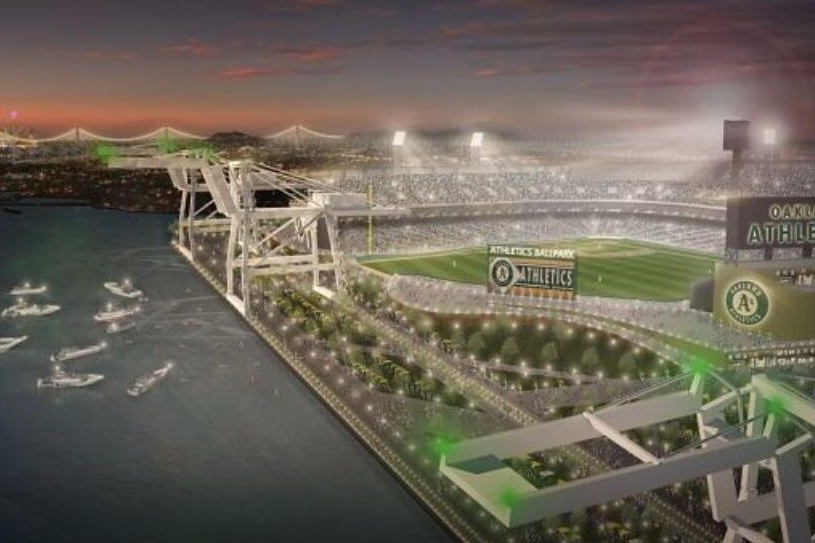 Oakland A's new stadium is being built to address rising sea levels - The  Washington Post