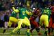 Quarterback Marcus Mariota leads Oregon's offense through the air and forces the defense to account for him on the ground.
