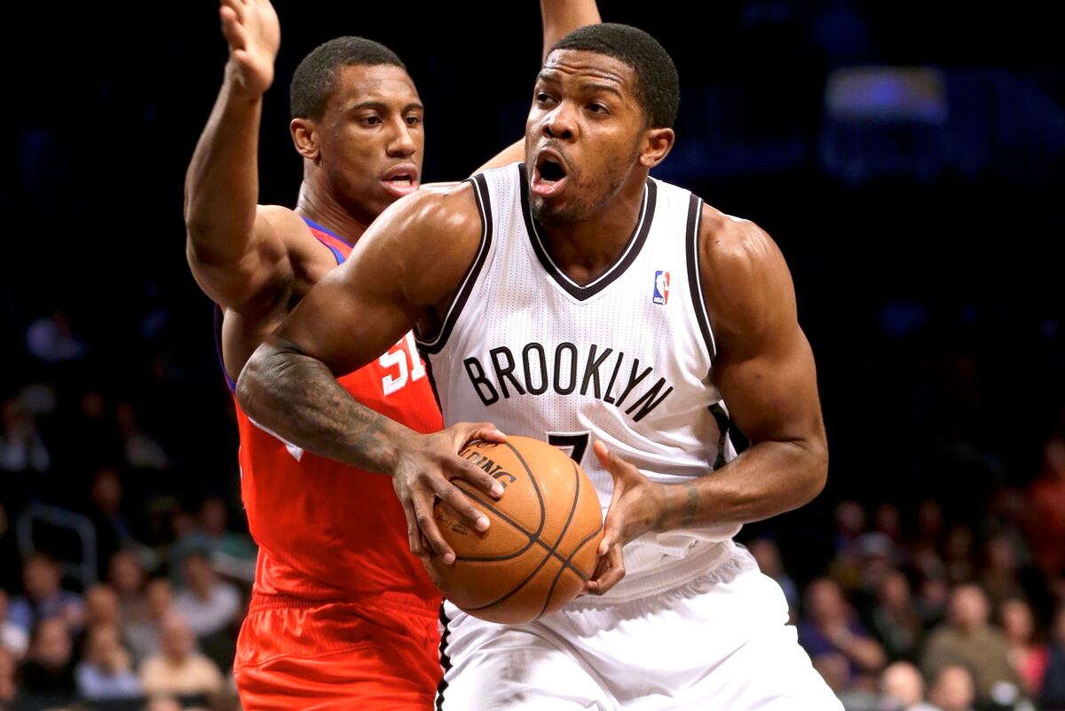 Brooklyn Nets' Joe Johnson Puts Up 29 Points in Third Quarter vs. 76ers