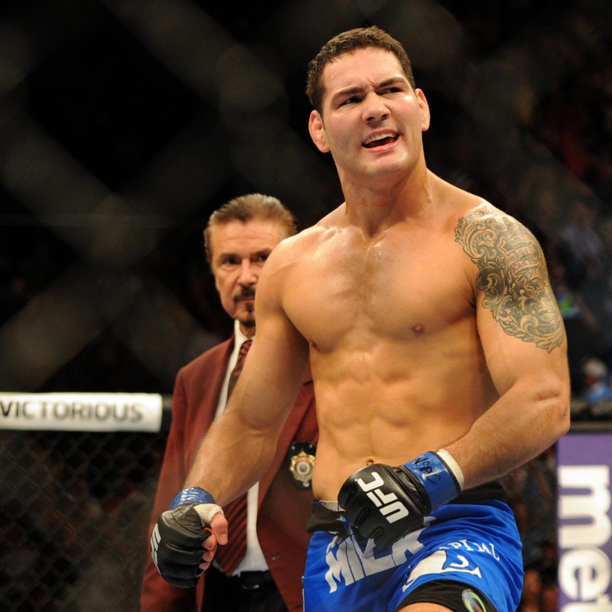 Chris Weidman Power Ranking Every UFC Win News, Scores, Highlights