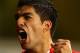 LONDON, ENGLAND - DECEMBER 15: Luis Suarez of Liverpool celebrates scoring their fourth goal during the Barclays Premier League match between Tottenham Hotspur and Liverpool at White Hart Lane on December 15, 2013 in London, England. (Photo by Paul Gilham/Getty Images)