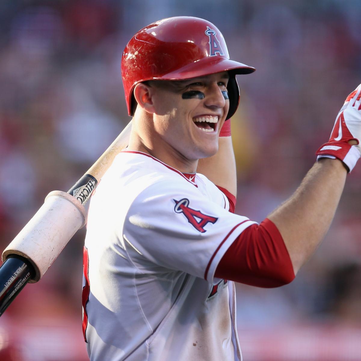 That smile tho ❤️⚾️  Mike trout, Hot baseball players, Anaheim angels  baseball