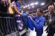 BERLIN, GERMANY - OCTOBER 6: The Dallas Mavericks owner Mark Cuban signs autographs during the game between the Dallas Mavericks and the Alba Berlin at the O2 Arena for NBA Europe Live 2012 on October 6, 2012 in Berlin, Germany. NOTE TO USER: User expressly acknowledges and agrees that, by downloading and or using this photograph, User is consenting to the terms and conditions of the Getty Images License Agreement. Mandatory Copyright Notice: Copyright 2012 NBAE (Photo by Jesse D. Garrabrant/NBAE via Getty Images)