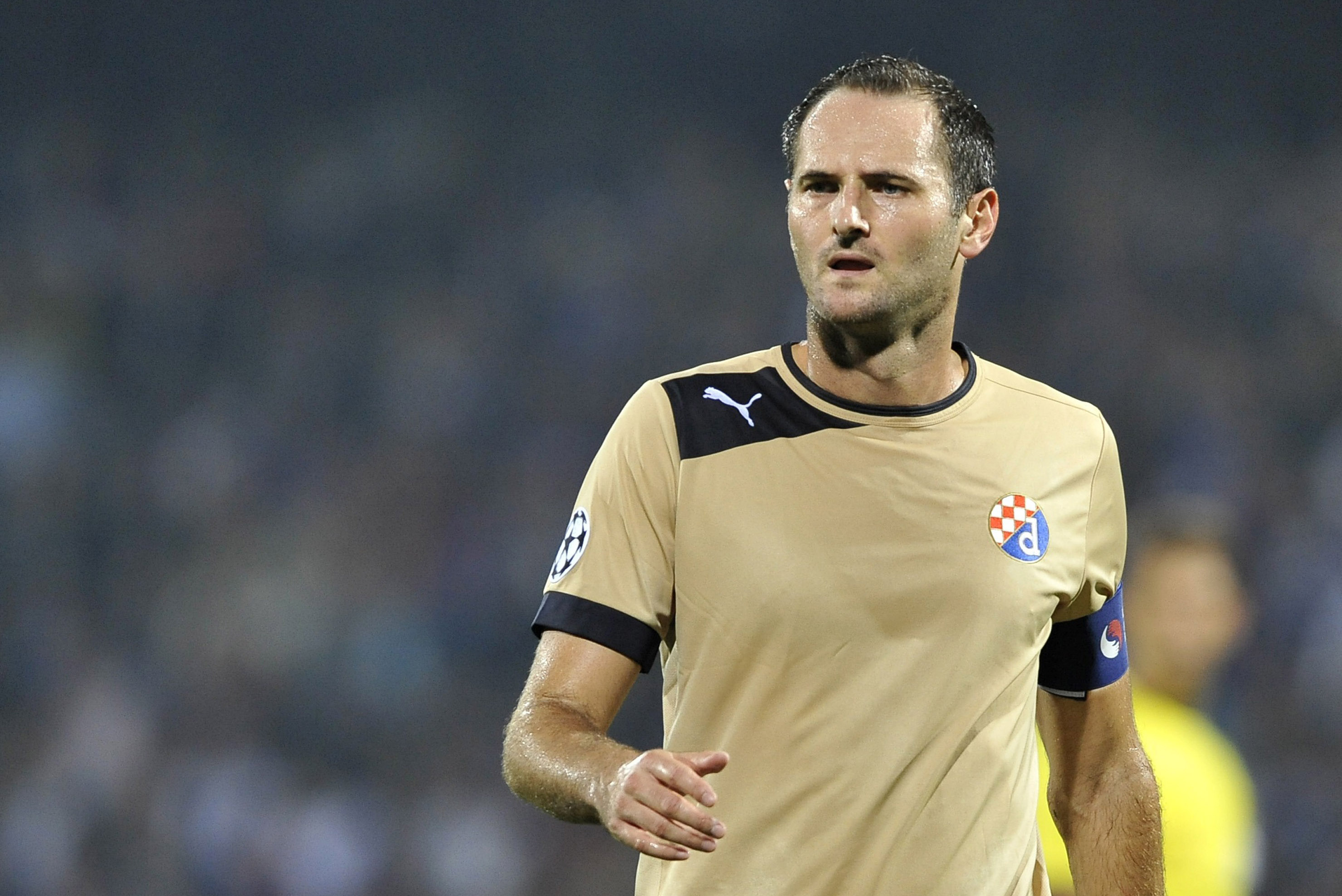 Ferro of Hajduk Split and Mislav Orsic of Dinamo Zagreb during the HT First  League match between HNK Hajduk Split and GNK Dinamo Zagreb at the Poljud  Stadium on March 12, 2022