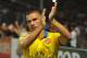 JAKARTA, INDONESIA - JULY 14: Lukas Podolski of Arsenal FC greet the fans after the match between Arsenal and the Indonesia All-Stars at Gelora Bung Karno Stadium on July 14, 2013 in Jakarta, Indonesia. (Photo by Robertus Pudyanto/Getty Images)