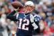 FOXBORO, MA - DECEMBER 8: Tom Brady #12 of the New England Patriots throws in the first half against the Cleveland Browns at Gillette Stadium on December 8, 2013 in Foxboro, Massachusetts. (Photo by Jim Rogash/Getty Images)