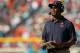 JACKSONVILLE, FL - OCTOBER 07: Chicago Bears head coach Lovie Smith looks on during a game against the Jacksonville Jaguars at EverBank Field on October 7, 2012 in Jacksonville, Florida. (Photo by Mike Ehrmann/Getty Images)