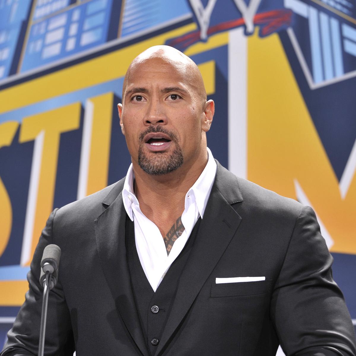 dwayne johnson aew