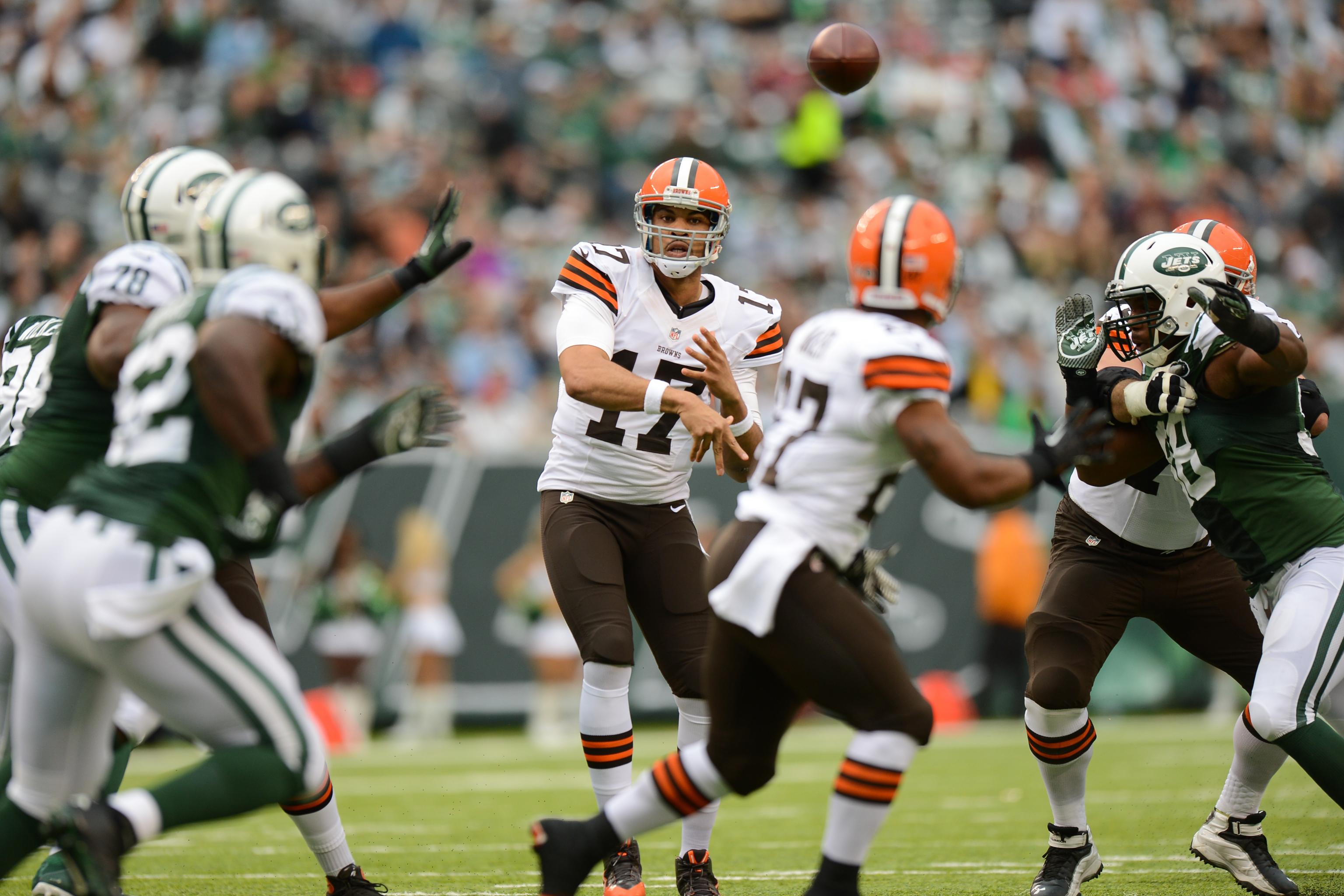 Watch: Jets convert fake punt against Browns