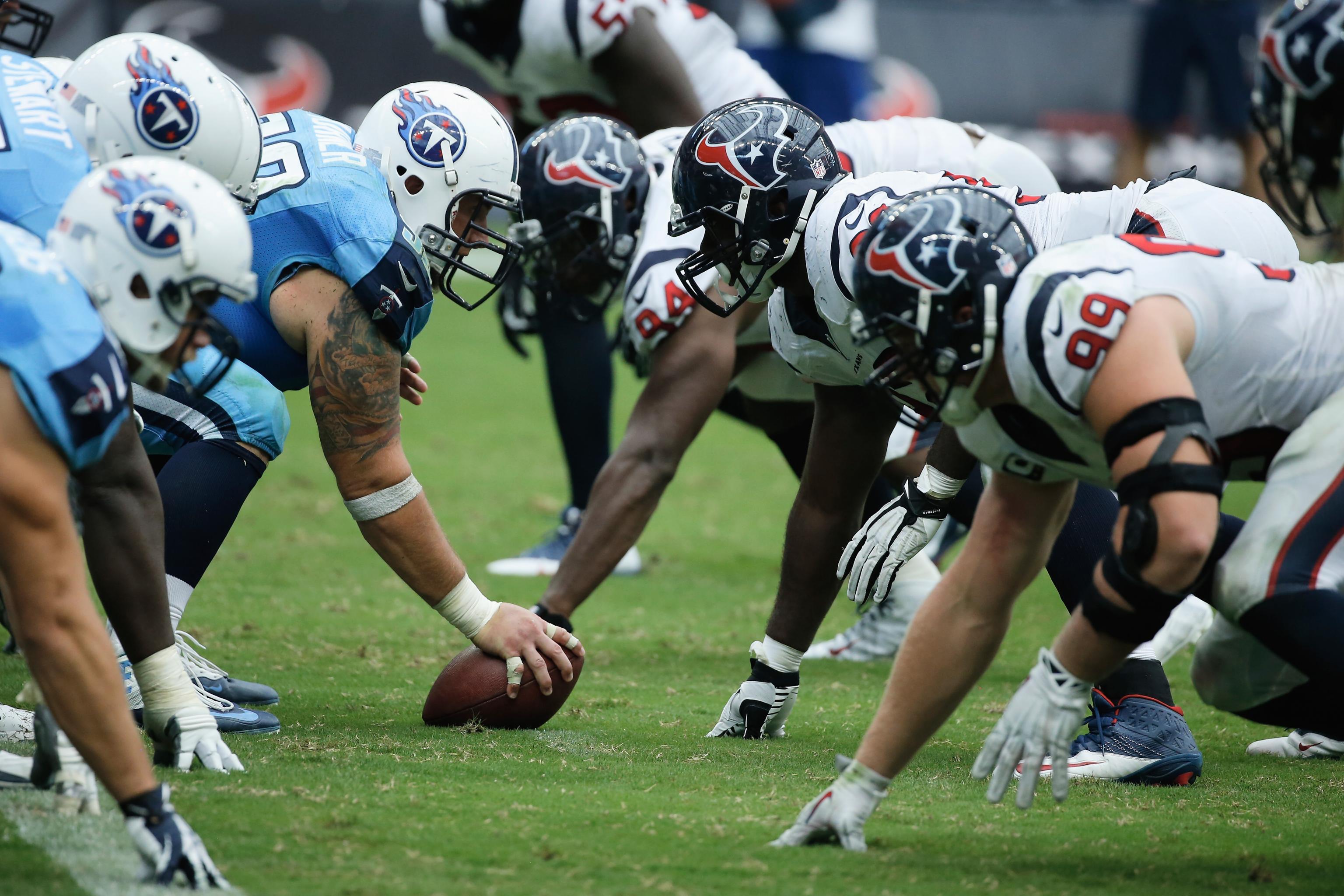 Tennessee Titans vs Houston Texans betting odds, opening point spread