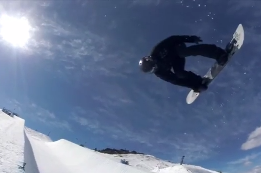 GoPro Built Shaun White His Own Private Halfpipe