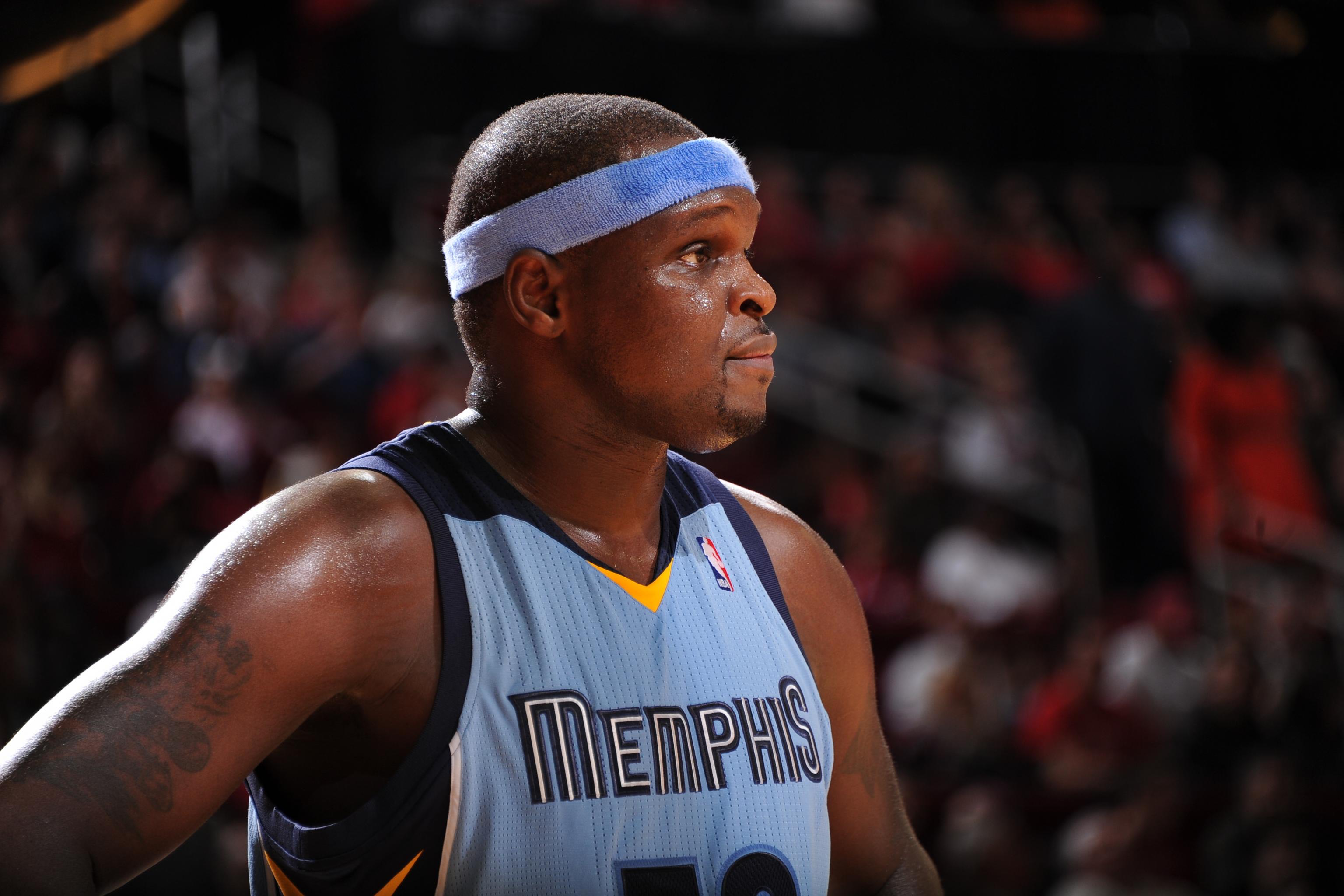 Zach Randolph - Memphis Grizzlies - Game-Worn Regular Season