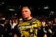 Dec. 30, 2011; Las Vegas, NV, USA; UFC fighter Brock Lesnar after announcing his retirement following a heavyweight bout at UFC 141 at the MGM Grand Garden event center. Mandatory Credit: Mark J. Rebilas-USA TODAY Sports