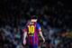 BARCELONA, SPAIN - NOVEMBER 01: Lionel Messi of FC Barcelona looks down during the La Liga match between FC Barcelona and RCD Espanyol at Camp Nou on November 1, 2013 in Barcelona, Spain. (Photo by David Ramos/Getty Images)