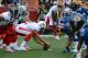 January 27, 2013; Honolulu, HI, USA; AFC long snapper John Denney of the Miami Dolphins (92) prepares to snap the ball against the NFC in the second quarter during the 2013 Pro Bowl at Aloha Stadium. Mandatory Credit: Kyle Terada-USA TODAY Sports