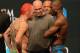 Dec 27, 2013; Las Vegas, NV, USA; UFC President Dana White (center) looks on as Chris Leban and Uriah Hall (right) face off for their UFC Middleweight Bout on December 28 at the MGM Grand Garden Arena. Mandatory Credit: Jayne Kamin-Oncea-USA TODAY Sports