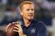 ARLINGTON, TX - DECEMBER 29: Head Coach Jason Garrett of the Dallas Cowboys prepares for their game against the Philadelphia Eagles at Cowboys Stadium on December 29, 2013 in Arlington, Texas. (Photo by Ronald Martinez/Getty Images)