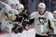 MONTREAL, QC - NOVEMBER 23: James Neal #18 of the Pittsburgh Penguins, celebrates after scoring a goal against the Montreal Canadiens during the NHL game on November 23, 2013 at the Bell Centre in Montreal, Quebec, Canada. (Photo by Francois Lacasse/NHLI via Getty Images)