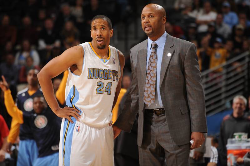 Nuggets Andre Miller Berates Coach Brian Shaw During Game For
