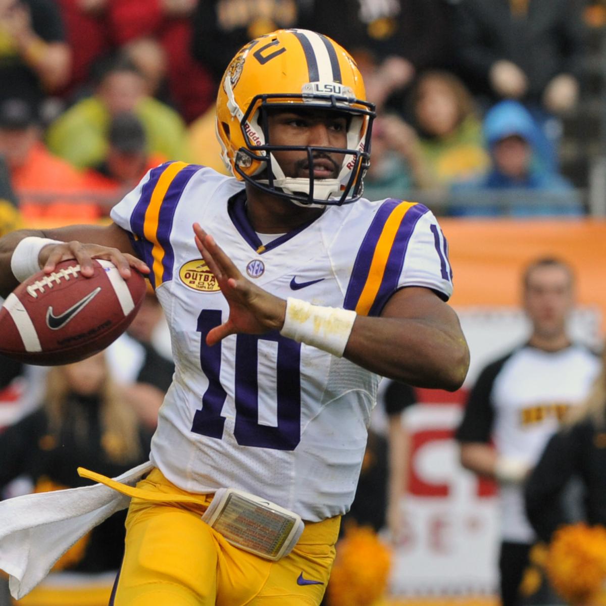 LSU Football: Tigers Shouldn't Sweat Anthony Jennings' Outback Bowl