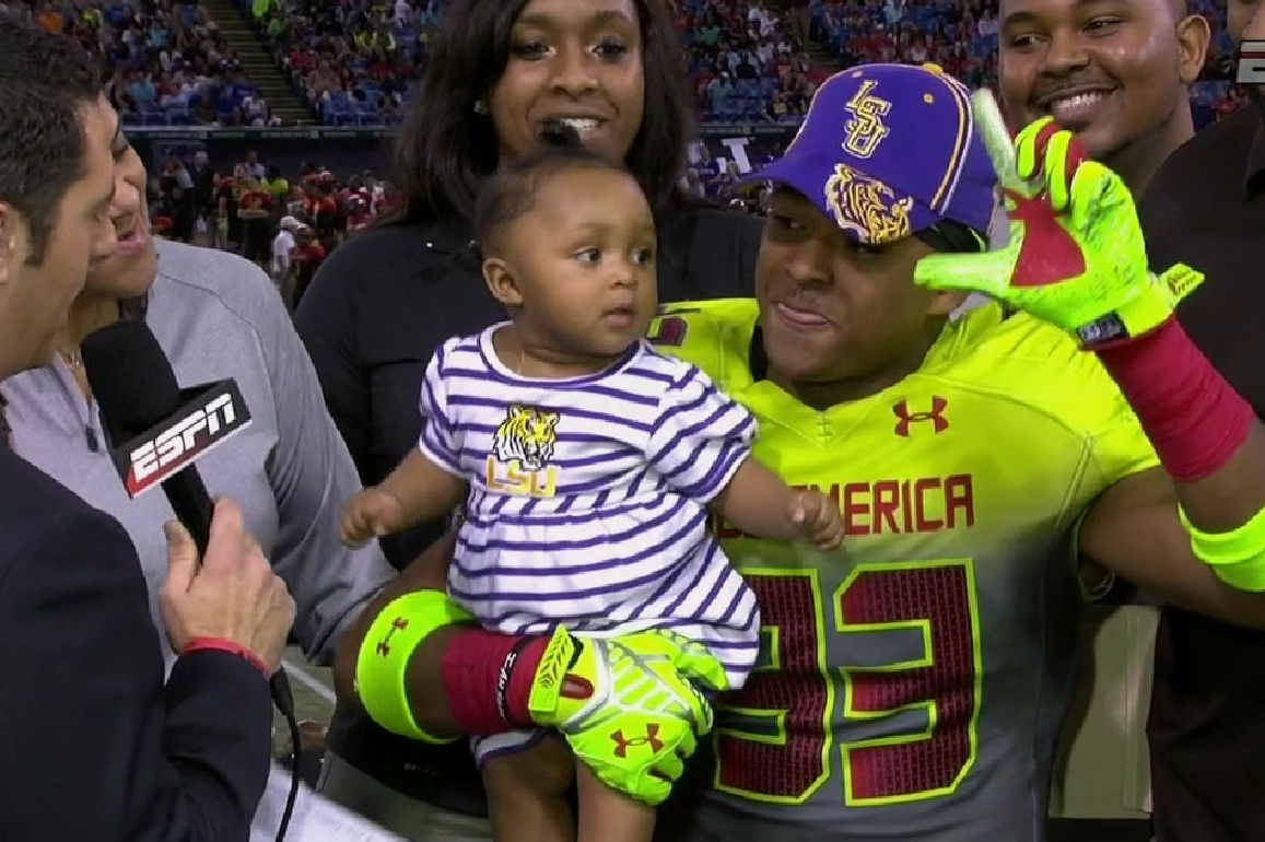 Jamal Adams Uses a Baby to Announce Commitment to LSU | Bleacher Report | Latest News ...