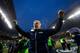 SEATTLE - DECEMBER 29: Head coach Pete Carroll of the Seattle Seahawks celebrates after 27-9 victory over the St. Louis Rams on December 29, 2013 at CenturyLink Field in Seattle, Washington. (Photo by Jonathan Ferrey/Getty Images)