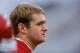 4 Nov 2000: Quarterback Josh Heupel #14 of the Oklahoma Sooners looks on from the sidelines during the game against the Baylor Bears at the Floyd Casey Stadium in Waco, Texas. The Sooners defeated the Bears 56-7.Mandatory Credit: Ronald Martinez /Allsport