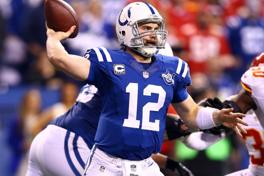 Andrew Luck's playoff comeback part of hold Colts have on Chiefs