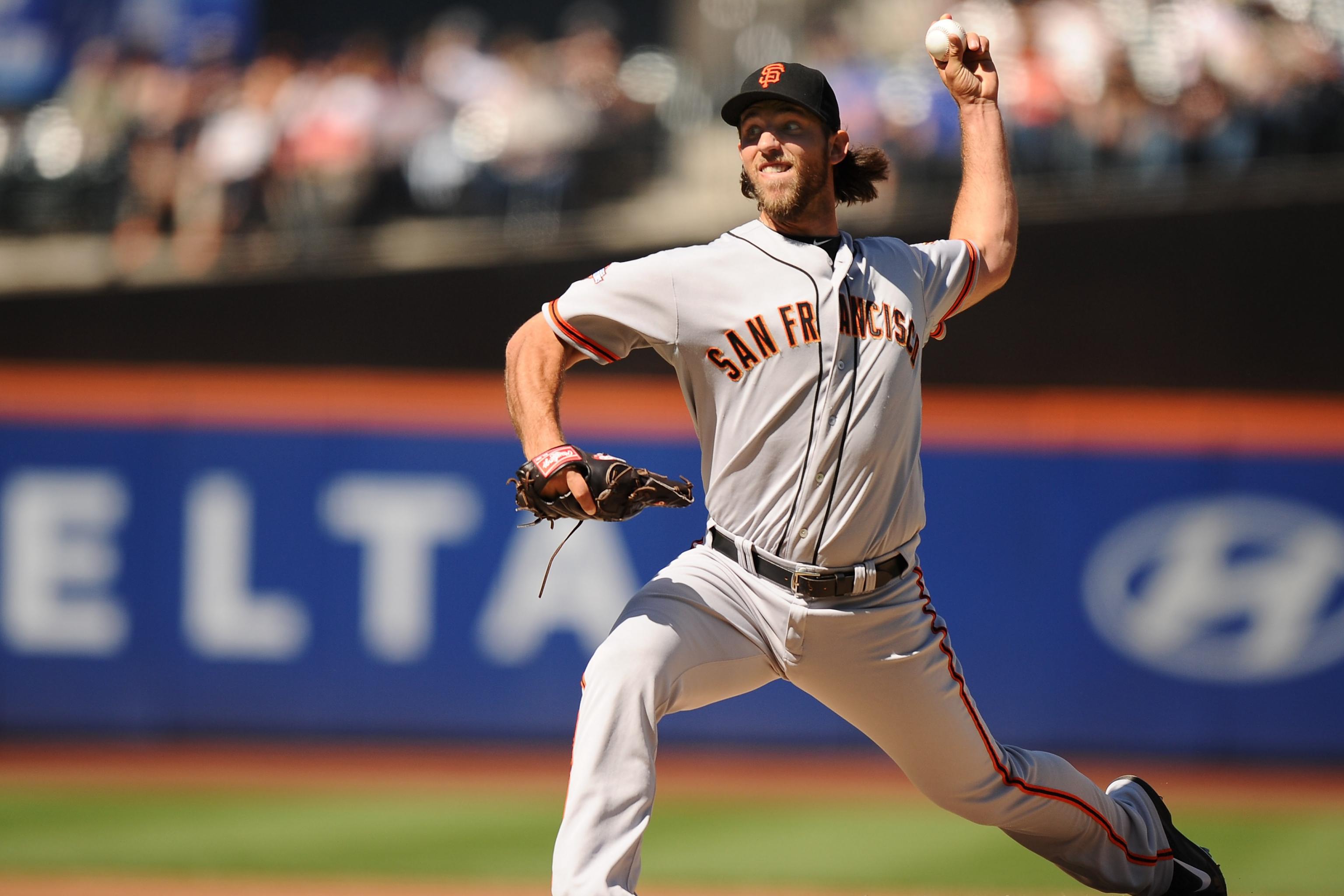 San Francisco Giants - It took Madison Bumgarner 3 World Series Starts, and  22 2/3 innings to finally give up a run. He leaves in the 8th with a  #SFGiants 7-1 lead.