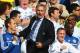 LONDON, ENGLAND - AUGUST 18: Chelsea manager Jose Mourinho celebrates the opening goal scored by Oscar of Chelsea during the Barclays Premier League match between Chelsea and Hull City at Stamford Bridge on August 18, 2013 in London, England. (Photo by Clive Mason/Getty Images)