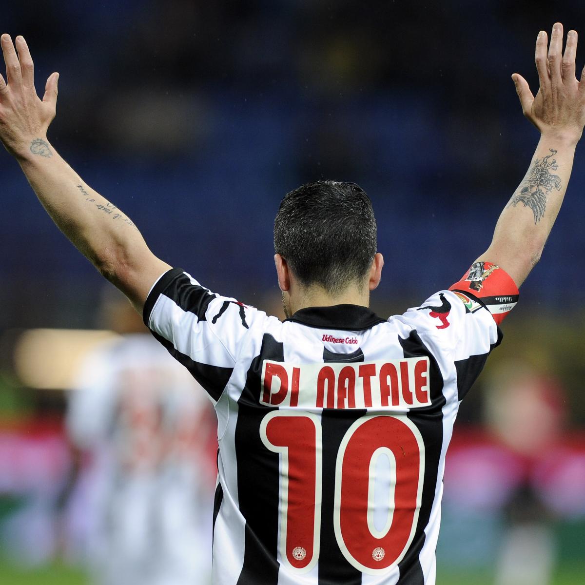 Natale A Natale.Udinese Captain Antonio Di Natale A Man To Admire A Striker To Fear Bleacher Report Latest News Videos And Highlights
