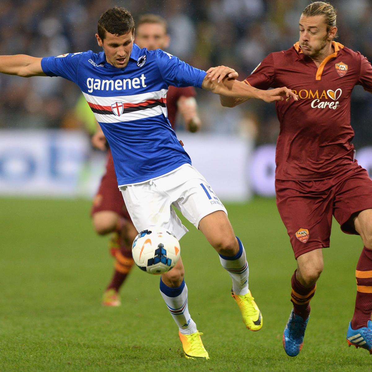 Roma vs. Sampdoria: Key Battles to Watch in Coppa Italia ...