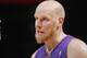 OAKLAND, CA - DECEMBER 21: Chris Kaman #9 of the Los Angeles Lakers during a game against the Golden State Warriors on December 21, 2013 at Oracle Arena in Oakland, California. NOTE TO USER: User expressly acknowledges and agrees that, by downloading and or using this photograph, user is consenting to the terms and conditions of Getty Images License Agreement. Mandatory Copyright Notice: Copyright 2013 NBAE (Photo by Rocky Widner/NBAE via Getty Images)