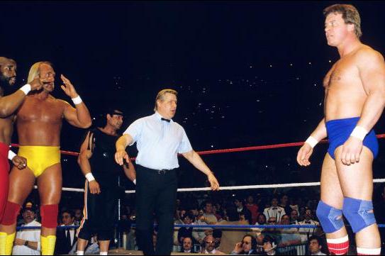 Image result for hulk hogan and rowdy roddy piper