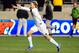 Dec 15, 2013; Chester, PA, USA; Notre Dame Fighting Irish defenseman Grant Van De Casteele (20) celebrates after beating the Maryland Terrapins 2-1 to win the division I championship soccer game at PPL Park. Mandatory Credit: Evan Habeeb-USA TODAY Sports