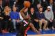 NEW YORK - JANUARY 09: LeBron James #6 of the Miami Heat dunks against the New York Knicks on January 09, 2014 at Madison Square Garden in New York City. NOTE TO USER: User expressly acknowledges and agrees that, by downloading and or using this photograph, User is consenting to the terms and conditions of the Getty Images License Agreement. Mandatory Copyright Notice: Copyright 2014 NBAE (Photo by Jesse D. Garrabrant/NBAE via Getty Images)