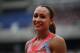 LONDON, ENGLAND - JULY 27: Jessica Ennis-Hill of Great Britain looks on as she waits to jump in the Women's Long Jump during day two of the Sainsbury's Anniversary Games - IAAF Diamond League 2013 at The Queen Elizabeth Olympic Park on July 27, 2013 in London, England. (Photo by Harry Engels/Getty Images)