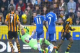 HULL, ENGLAND- DECEMBER 28: Allan Mcgregor of Hull City on the ball during the Barclays Premier League match between Hull City and Fulham at KC stadium on December 28, 2013 in Hull, England. (Photo by Richard Sellers/Getty Images)