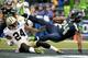 SEATTLE, WA - JANUARY 11: Running back Marshawn Lynch