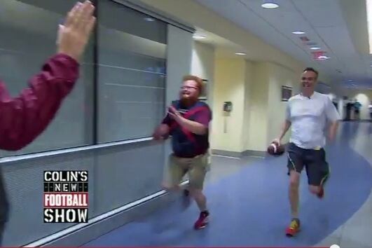 florida state ball boy red lightning races espn s colin cowherd