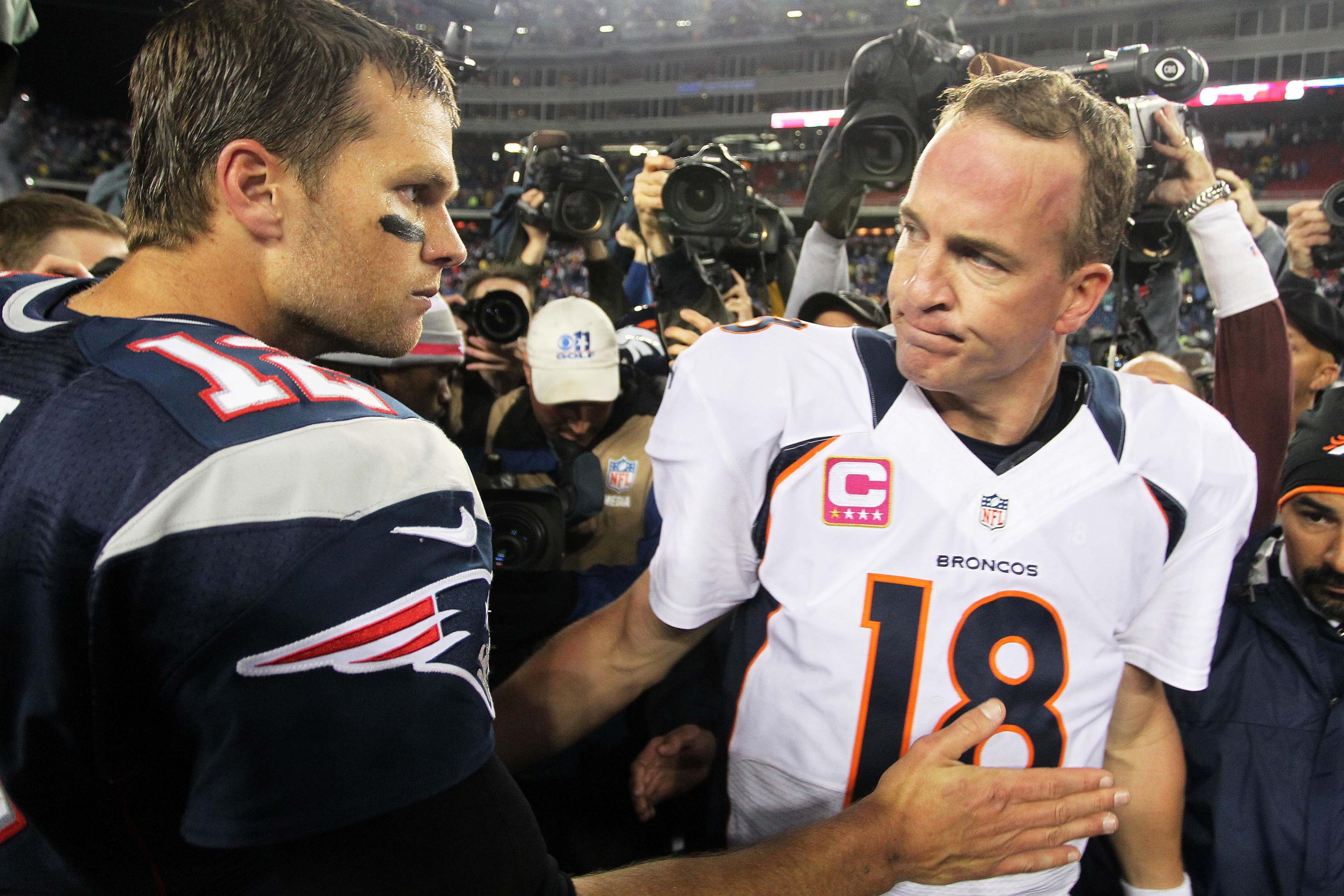 Broncos' Defense Bruises Tom Brady, Lifting Peyton Manning to