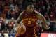 Jan 11, 2014; Norman, OK, USA; Iowa State Cyclones forward Melvin Ejim (3) drives the ball against the Oklahoma Sooners in the first half at Lloyd Noble Center. Oklahoma beat Iowa State 87-82. Mandatory Credit: Tim Heitman-USA TODAY Sports