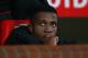 MANCHESTER, ENGLAND - JANUARY 05: Wilfried Zaha of Manchester United looks on from the bench prior to the FA Cup with Budweiser Third round match between Manchester United and Swansea City at Old Trafford on January 5, 2014 in Manchester, England. (Photo by Alex Livesey/Getty Images)
