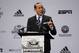 Jan 17, 2013; Indianapolis, IN, USA; MLS commissioner Don Garber speaks before the 2013 MLS Superdraft at the Indiana Convention Center. Mandatory Credit: Jerry Lai-USA TODAY Sports