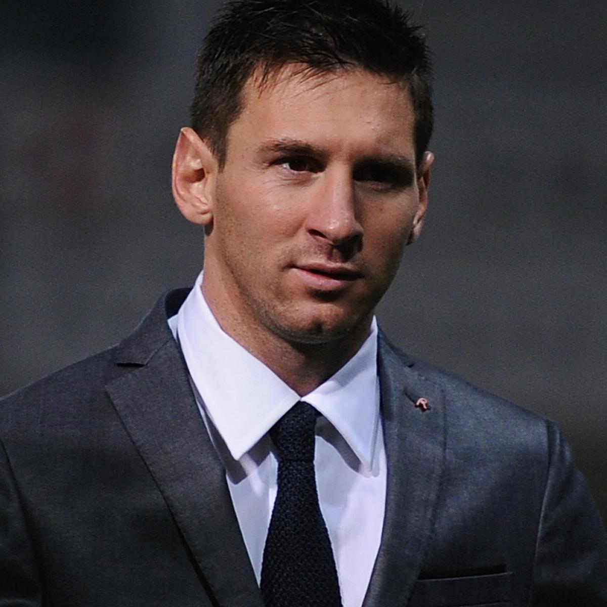 Lionel Messi In Suit