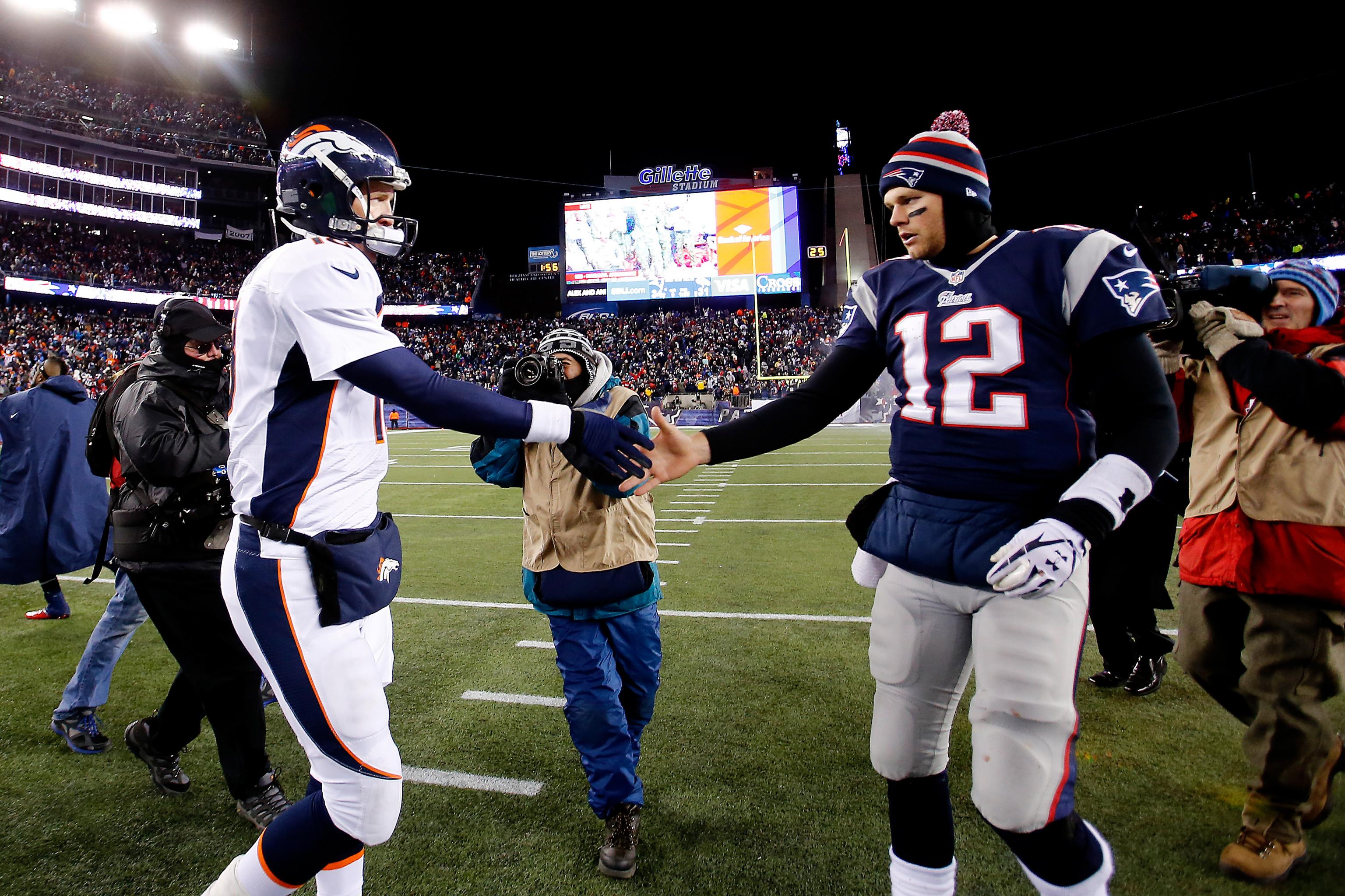 2014 AFC Championship Game score update: Broncos lead Patriots 13