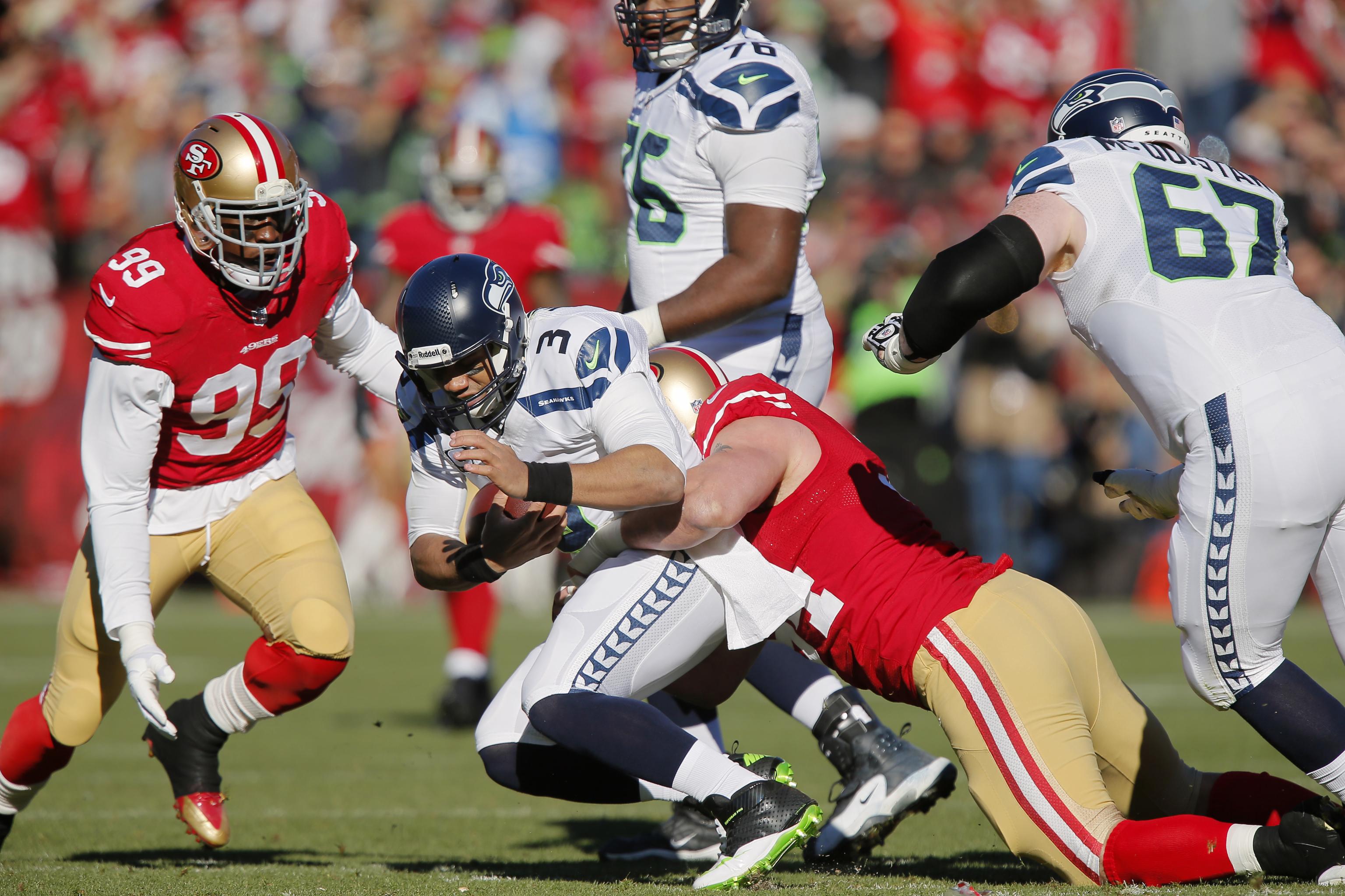 49ers vs Seahawks Highlights Reaction (Wildcard Weekend) 